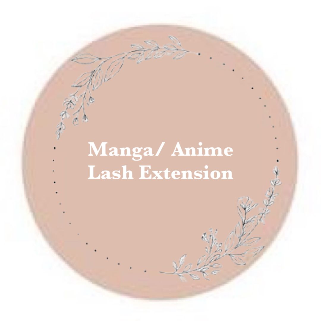 マンガラッシュエクステンション（Manga/Anime lash extension)